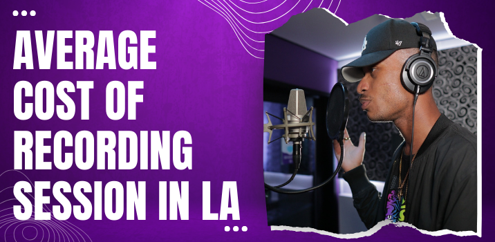 What is the average cost of recording studio Services in LA?
